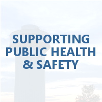 Supporting public health and safety